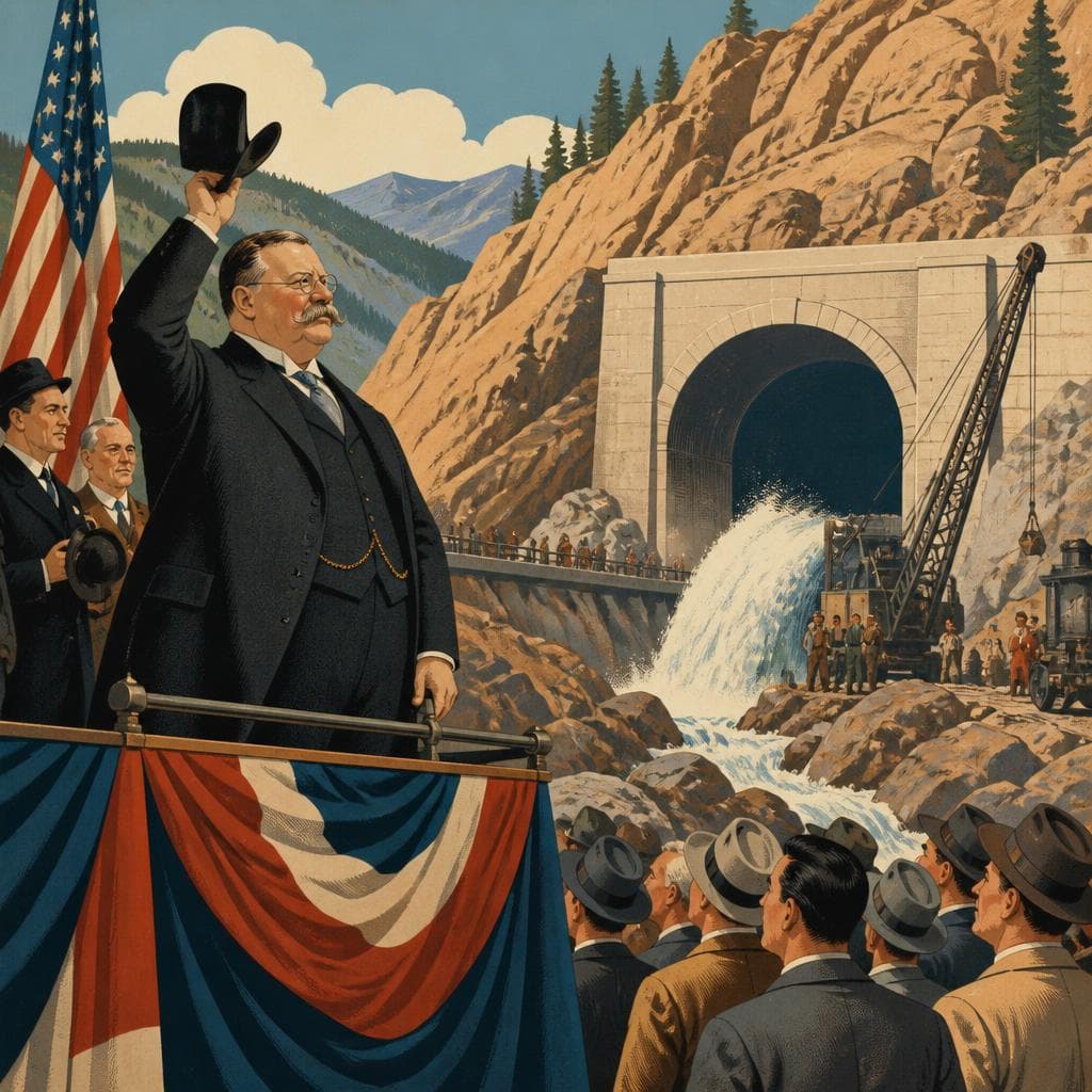 Cover art for When Taft Came to Celebrate the Gunnison Tunnel