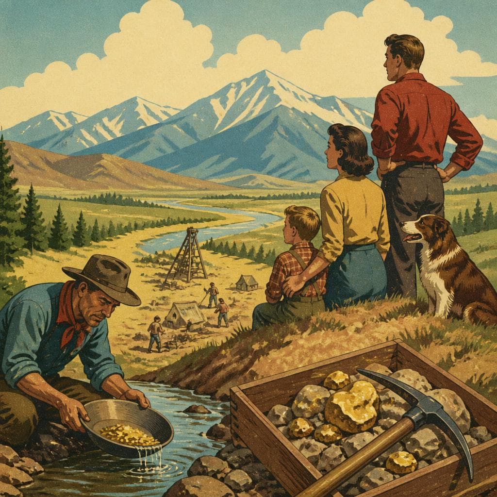Cover art for How Treasure County Got Its Name