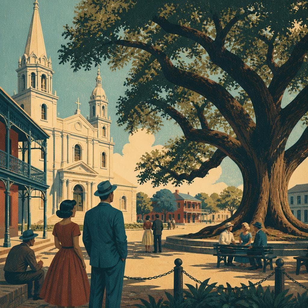 Cover art for Where Lafayette Gathered: Cathedral and Oak