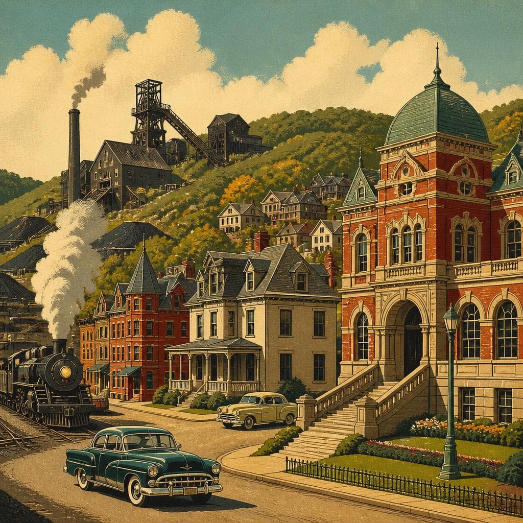 Cover art for When Coal Wealth Built a Showplace in Bramwell