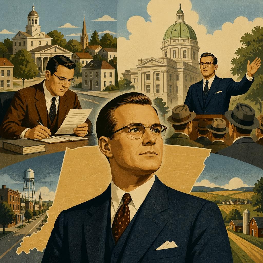 Cover art for From Lebanon Lawyer to Indiana Governor