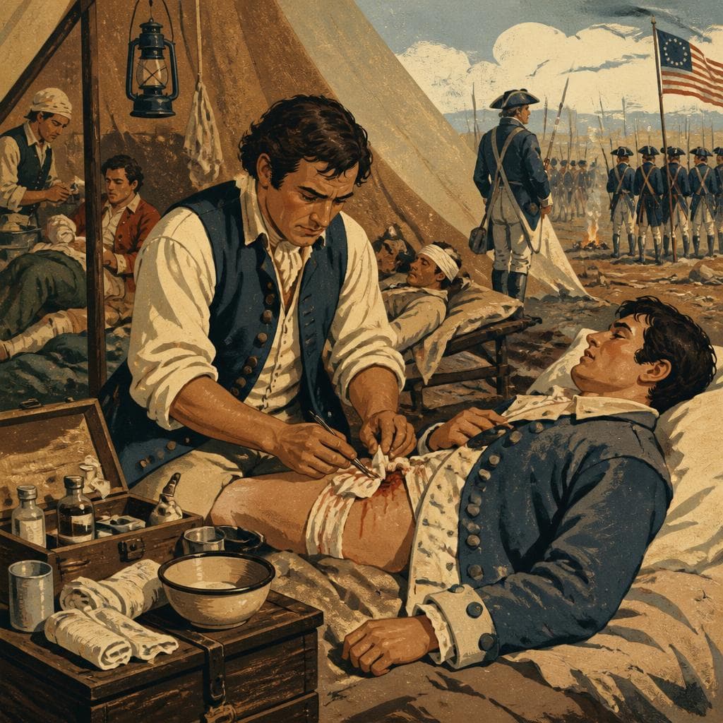 Cover art for The Surgeon Behind the Lines