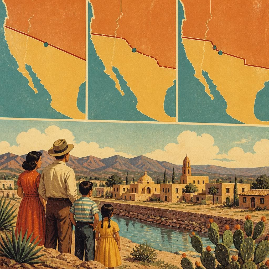 Cover art for When the Border Moved Around San Luis