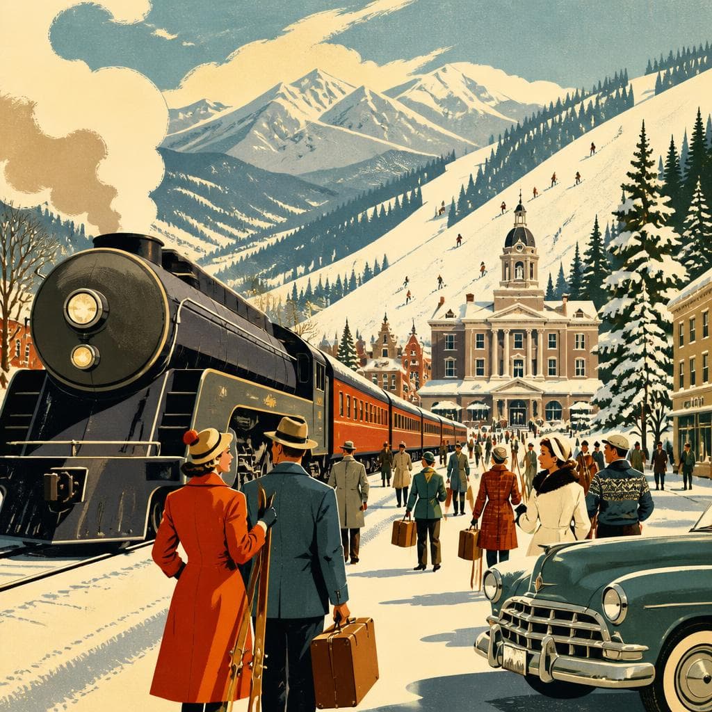 Cover art for When the Railroad Brought Winter to Thomasville