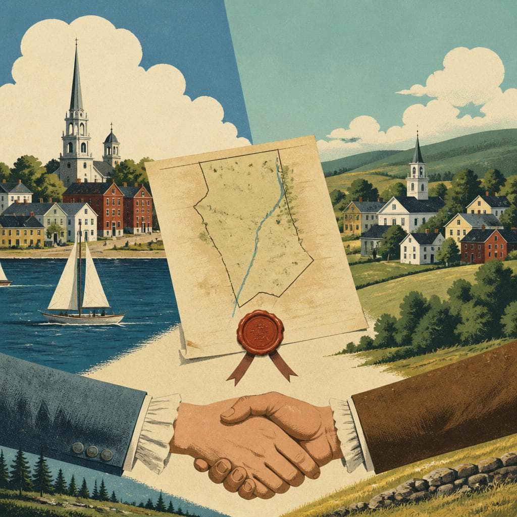 Cover art for One Patent, Two Towns