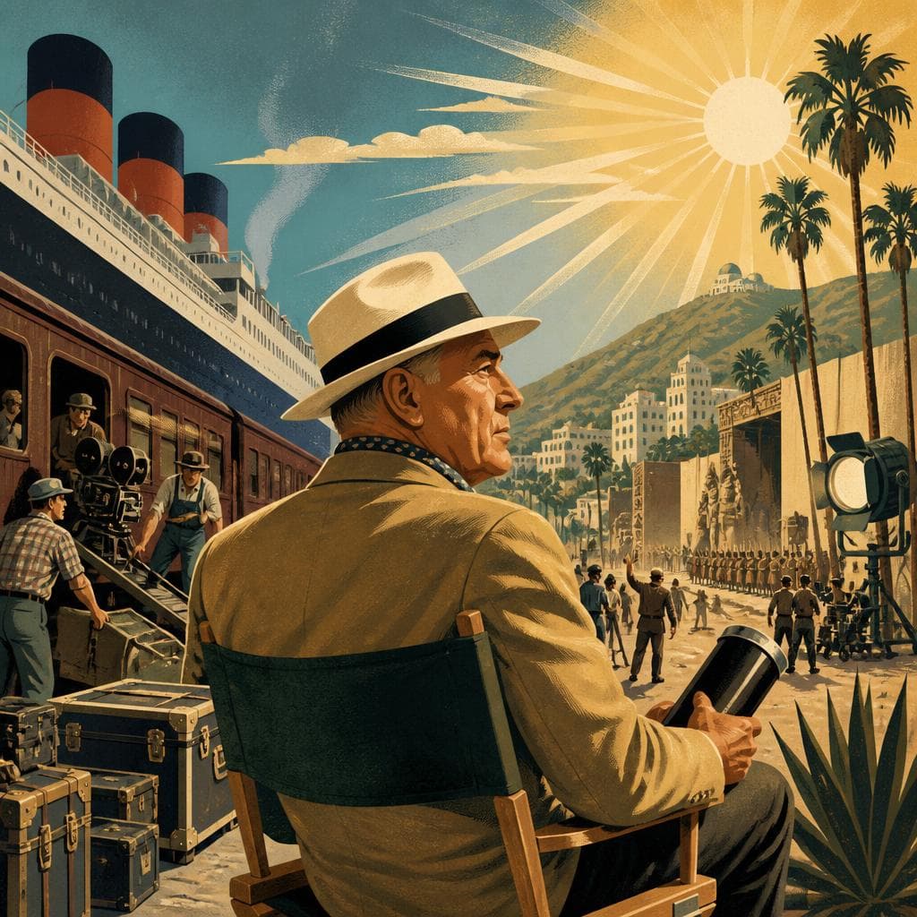 Cover art for When DeMille Followed the Light West