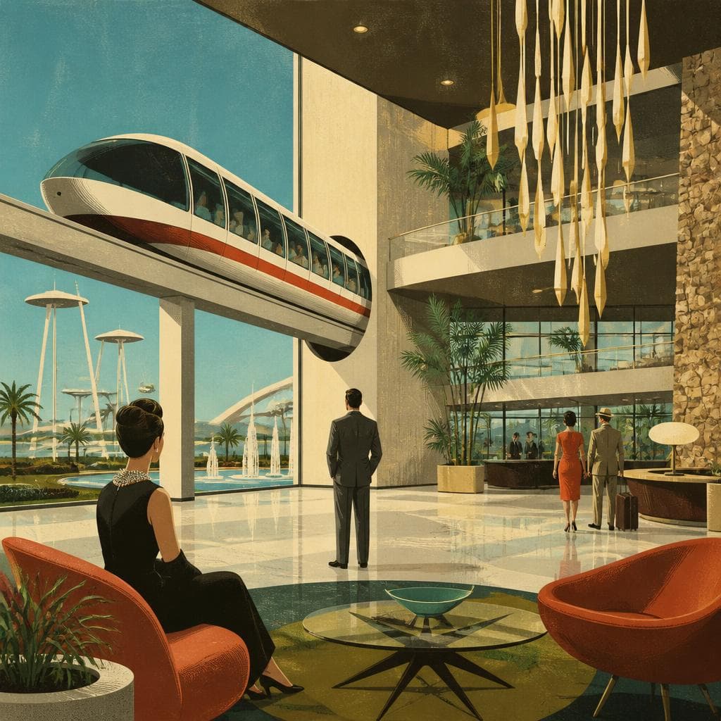 Cover art for When the Monorail Became the Lobby