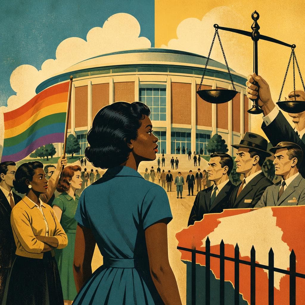 Cover art for When a Greensboro Stage Became a National Battleground