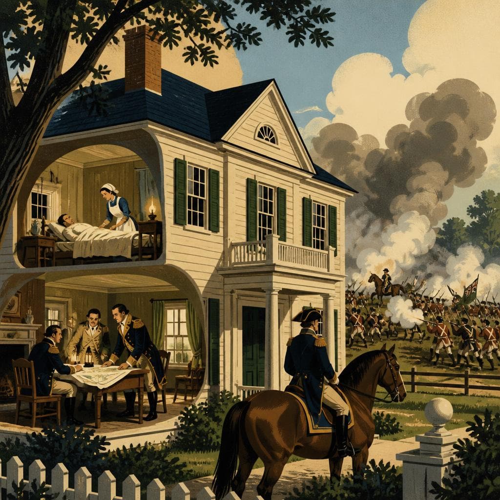 Cover art for When War Entered Anderson House