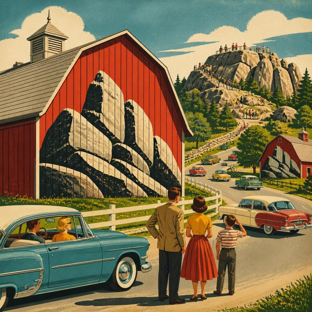 Cover art for How Barns Sent America to Rock City