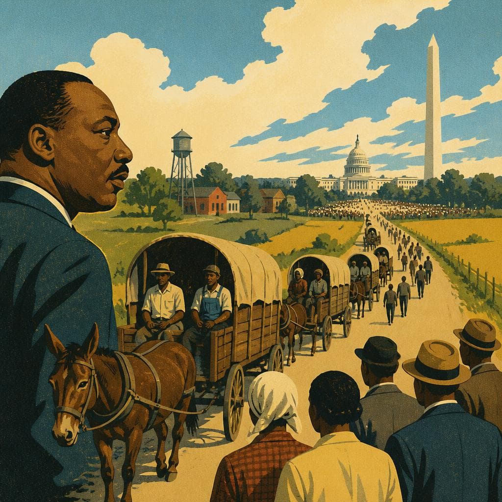 Cover art for When Marks Sent Mule Wagons Toward Washington
