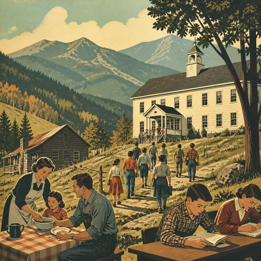 Cover art for A Mountain School Meant to Reach Beyond the Road
