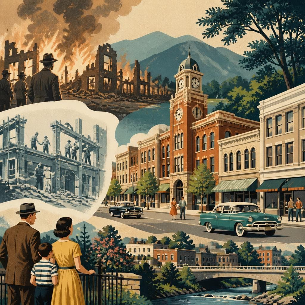 Cover art for A Town That Learned to Rebuild Its Face