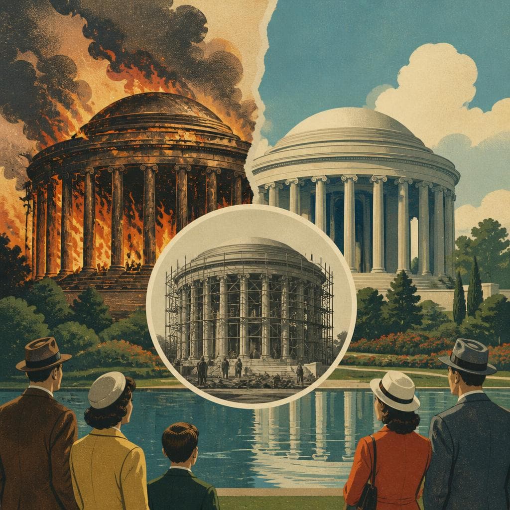 Cover art for When Fire Remade the Rotunda
