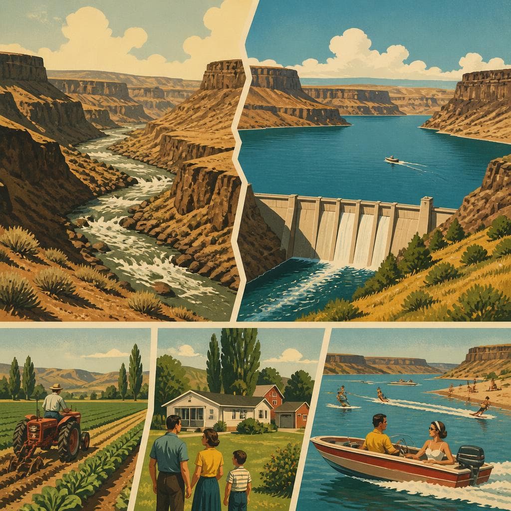 Cover art for How a Canyon Became Lake Owyhee