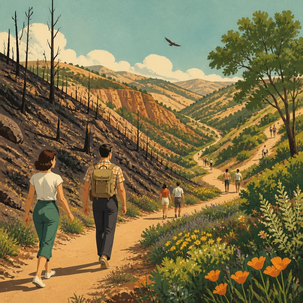 Cover art for After Fire, the Trail Opens Again