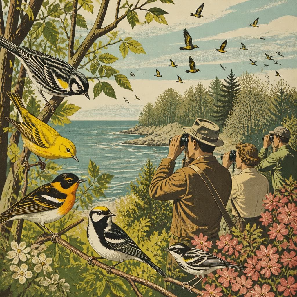 Cover art for Where the Warblers Come Down