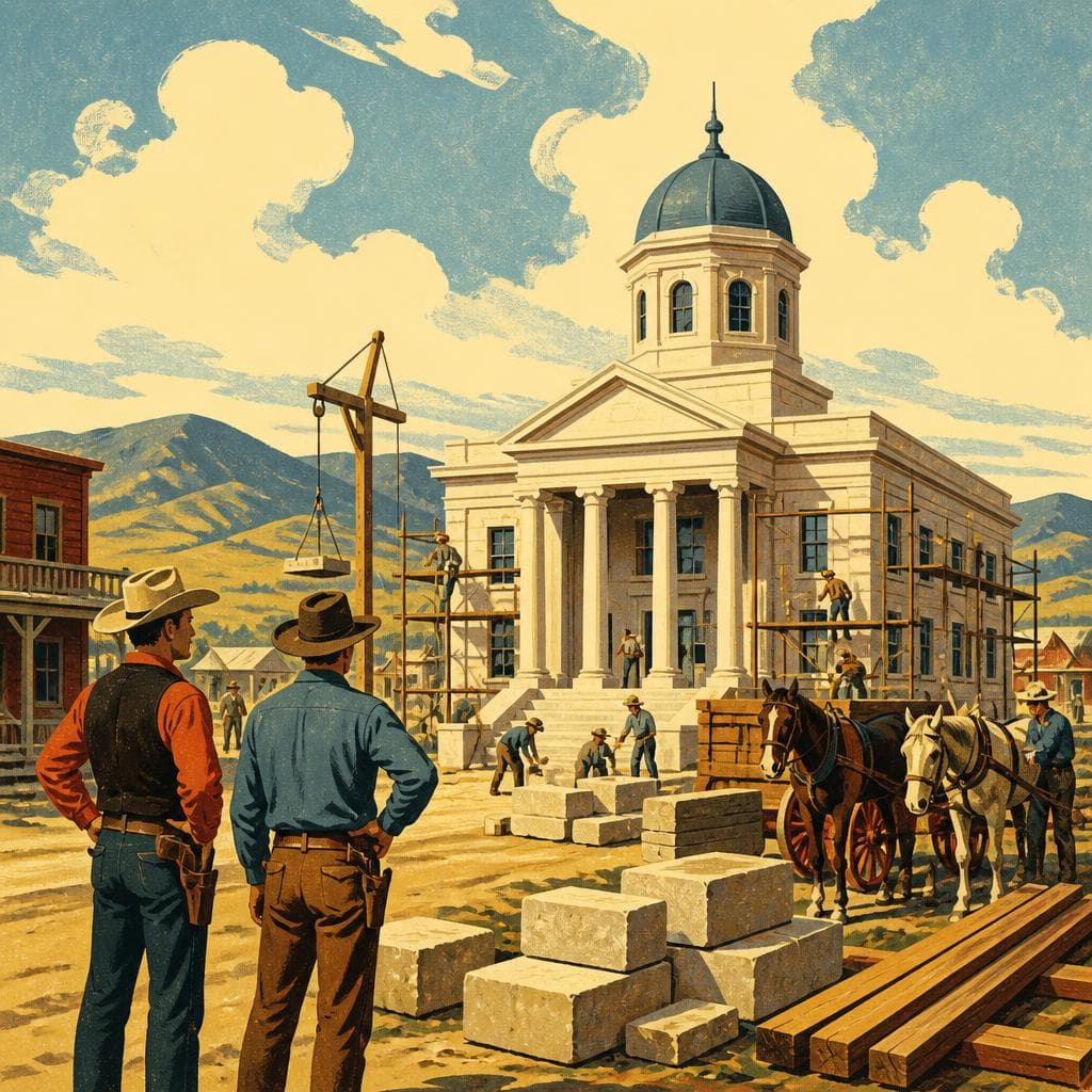 Cover art for When Roundup Built a Seat of Government