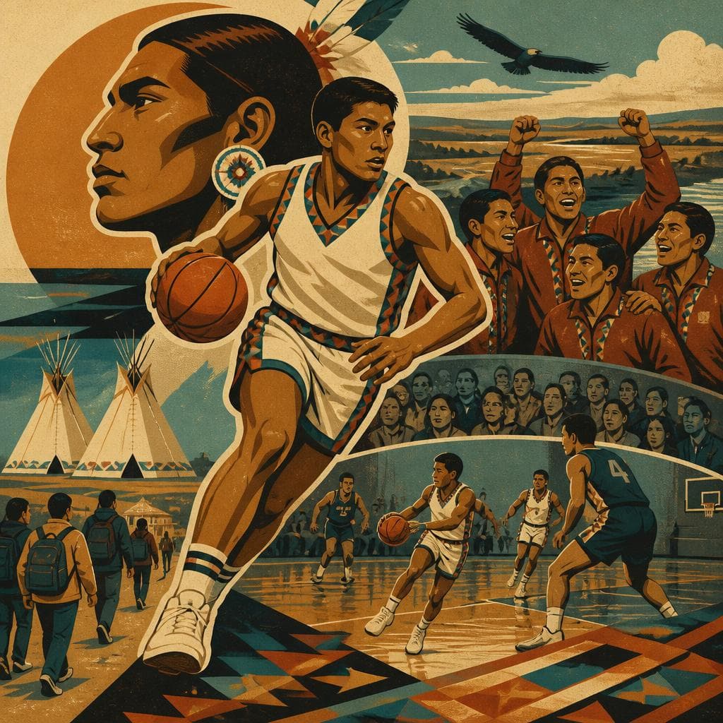 Cover art for How Basketball Carried a Tribal College Beyond Campus