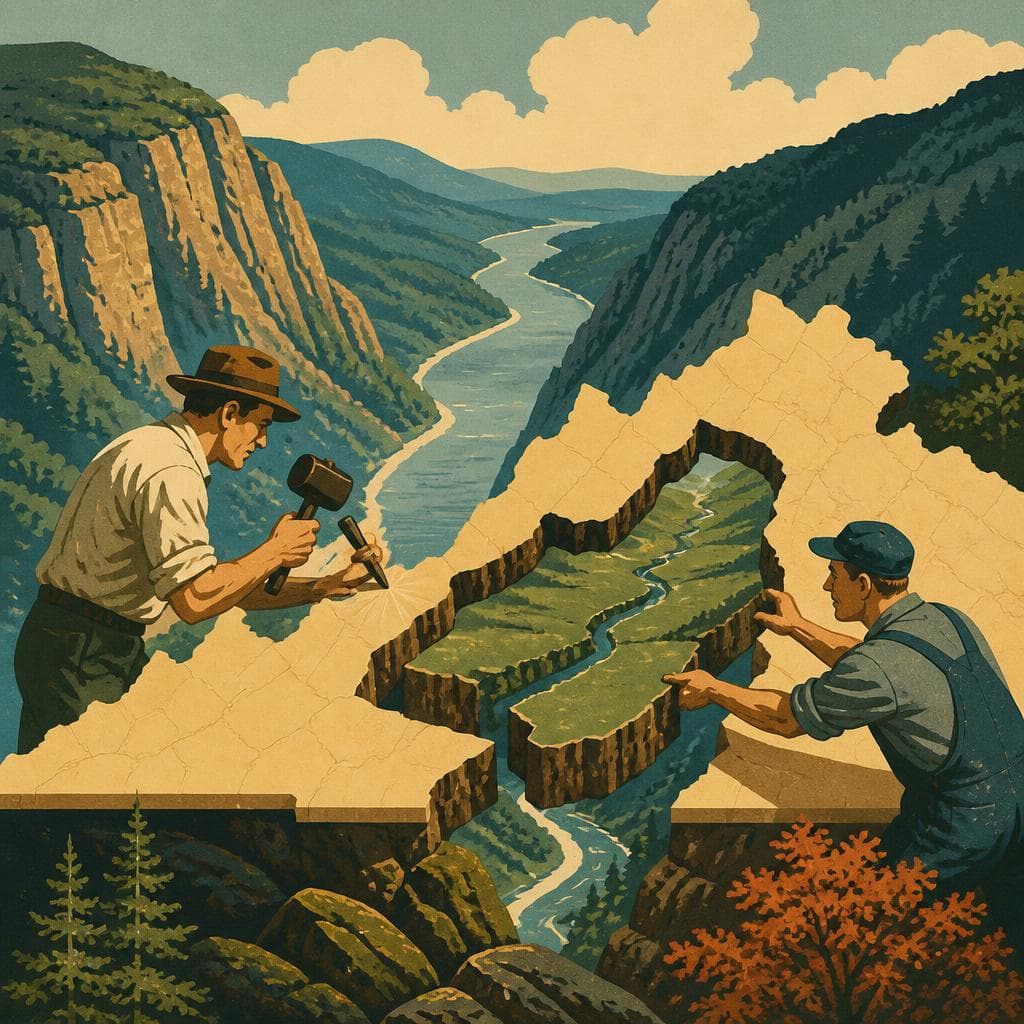Cover art for When Virginia Cut Out Page County