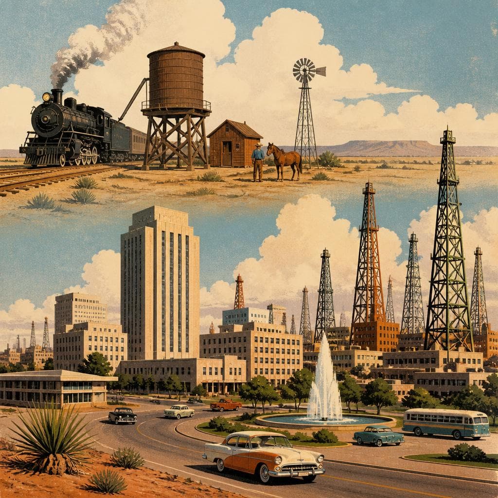 Cover art for Where a Water Stop Became Midland