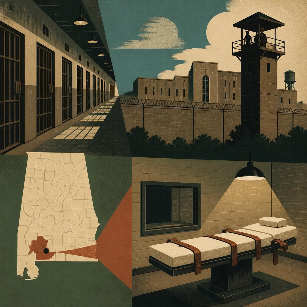 Cover art for Where Alabama’s Death Penalty Comes to a Door