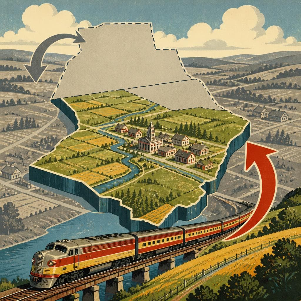 Cover art for The County That Came Back