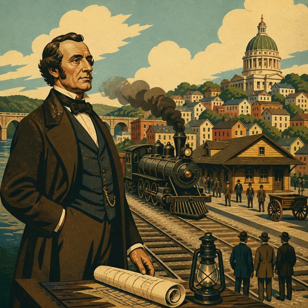 Cover art for The Town the Railroad Named