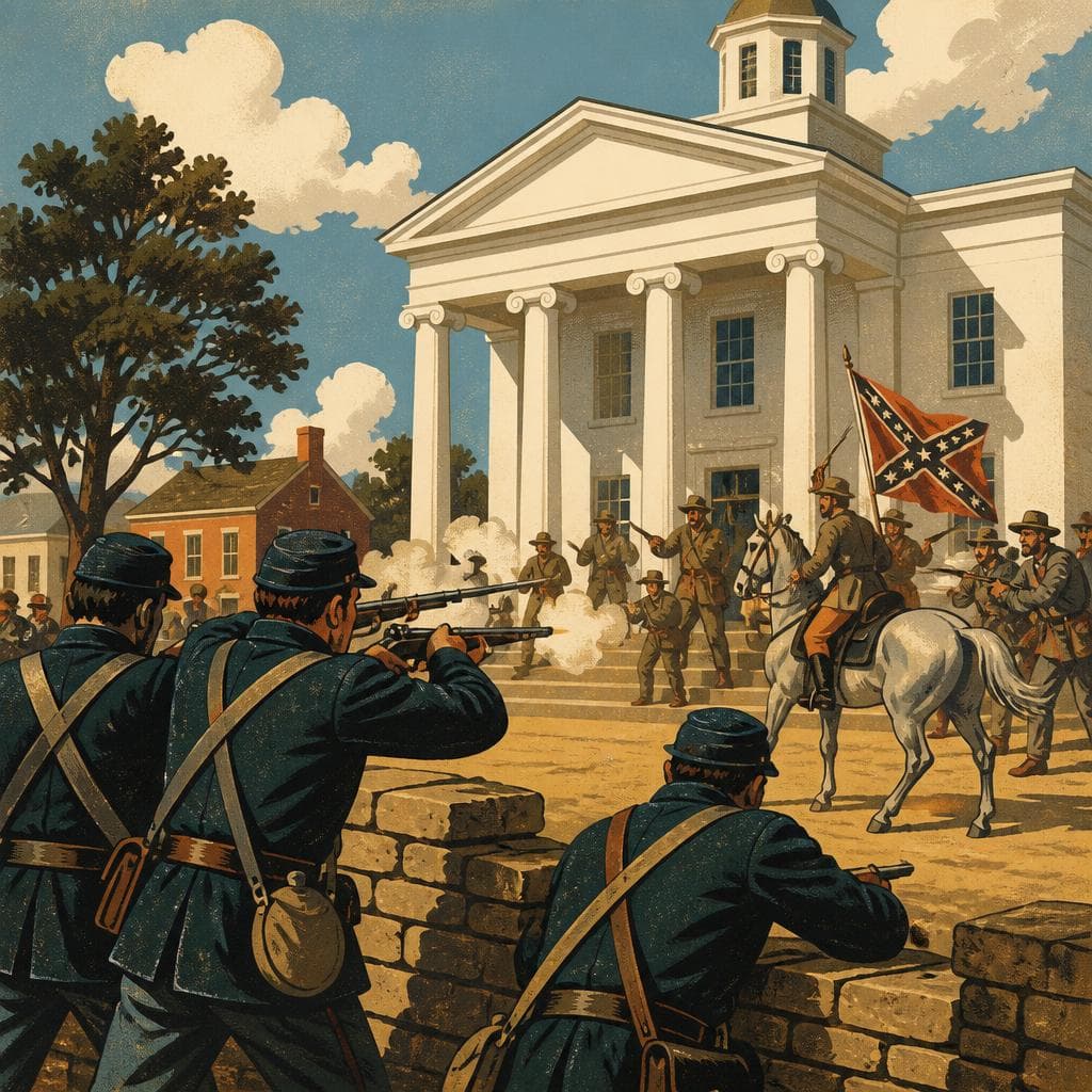 Cover art for When War Reached the Courthouse
