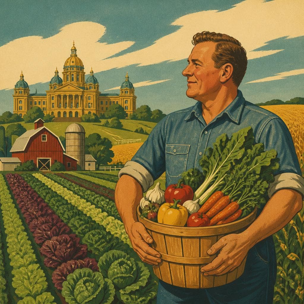 Cover art for After the Statehouse, Back to the Farm