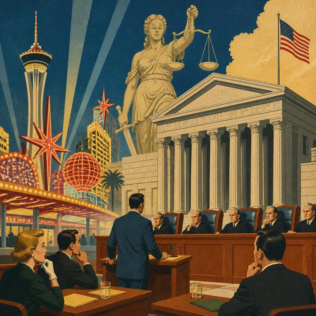 Cover art for Where Las Vegas Power Meets Federal Judgment