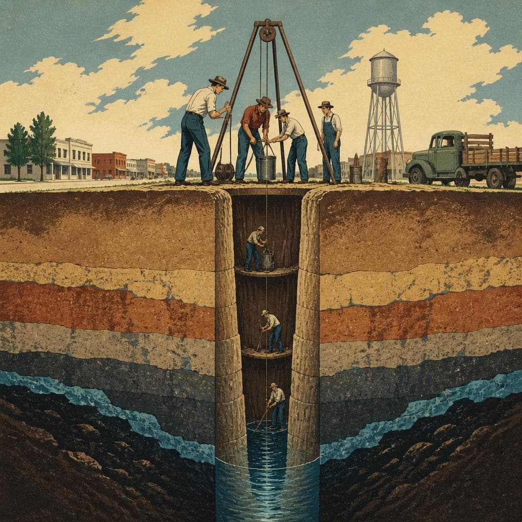 Cover art for The Well They Dug to Save a Town