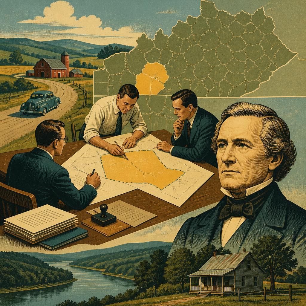 Cover art for When Western Kentucky Drew a New County