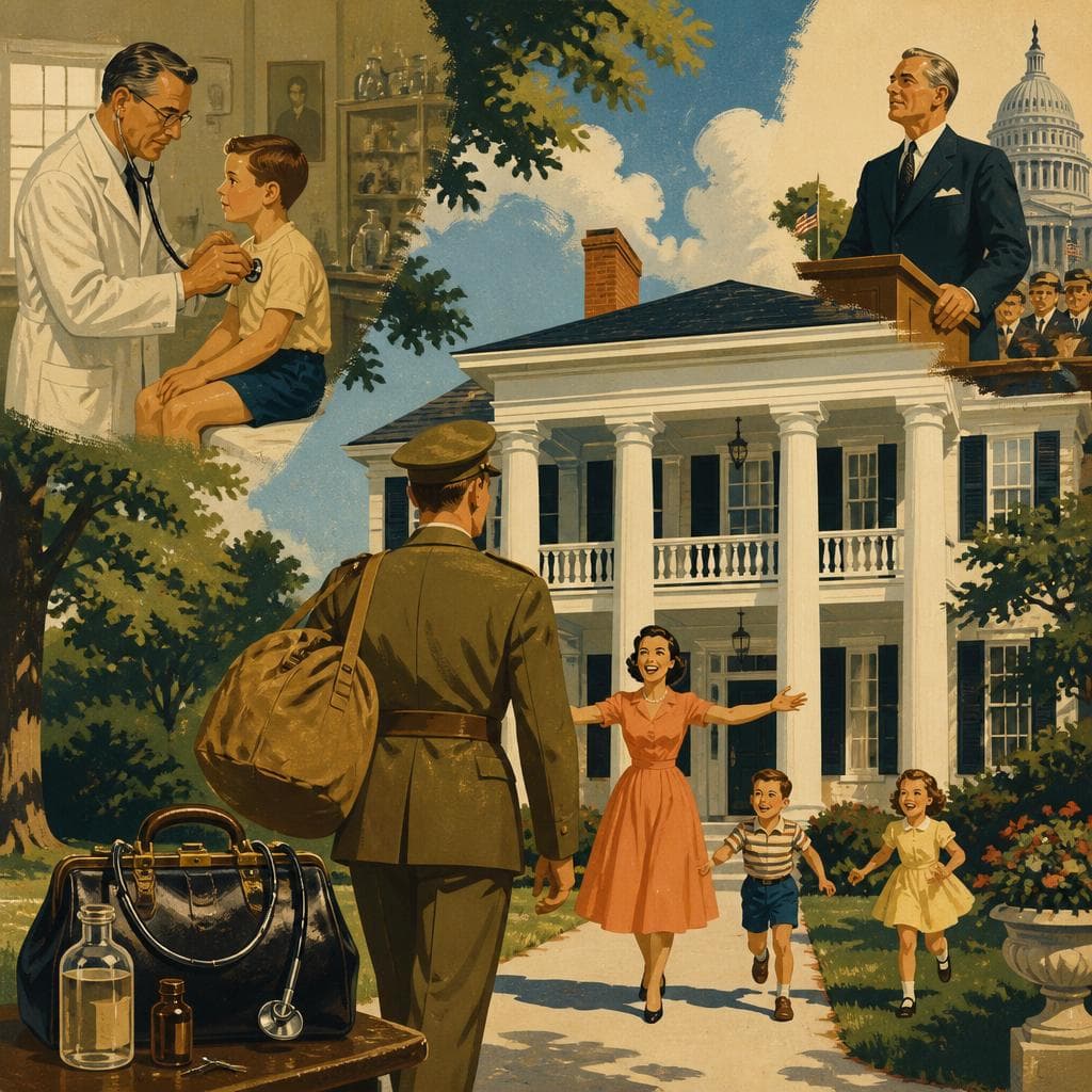 Cover art for A Doctor’s House, A General’s Return