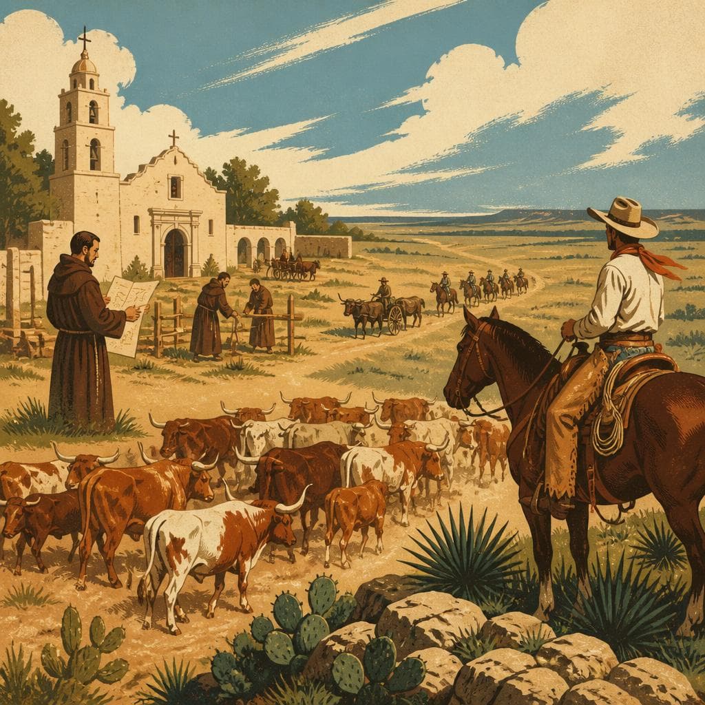 Cover art for Where a Texas Mission Became Cattle Country