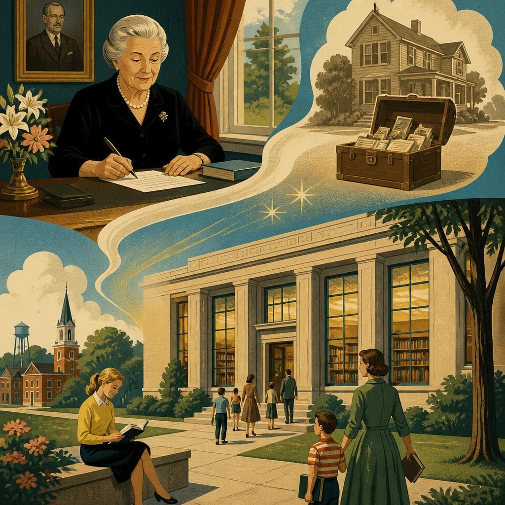 Cover art for The Fortune That Became a Library
