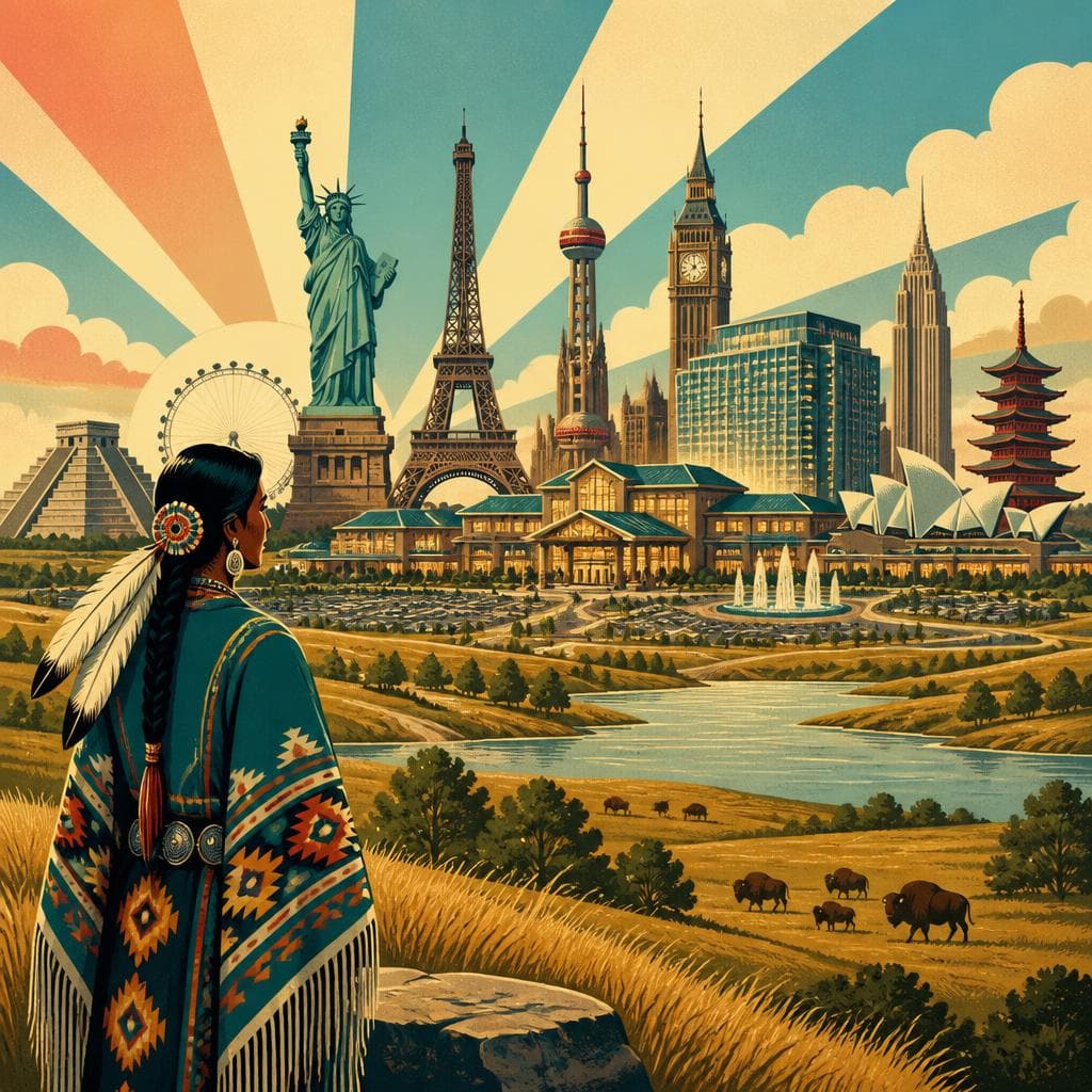 Cover art for A World Skyline on the Oklahoma Border