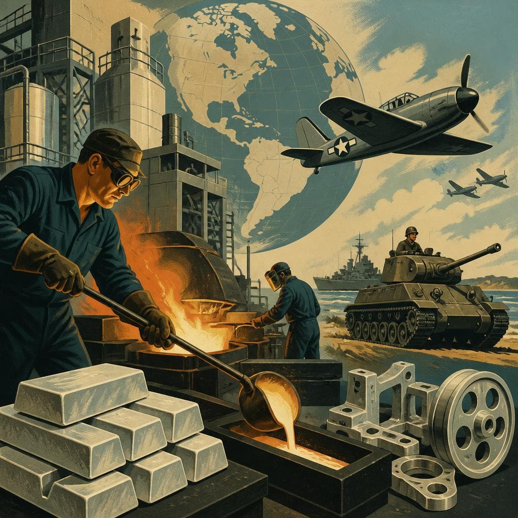 Cover art for Midland’s Metal for a World at War