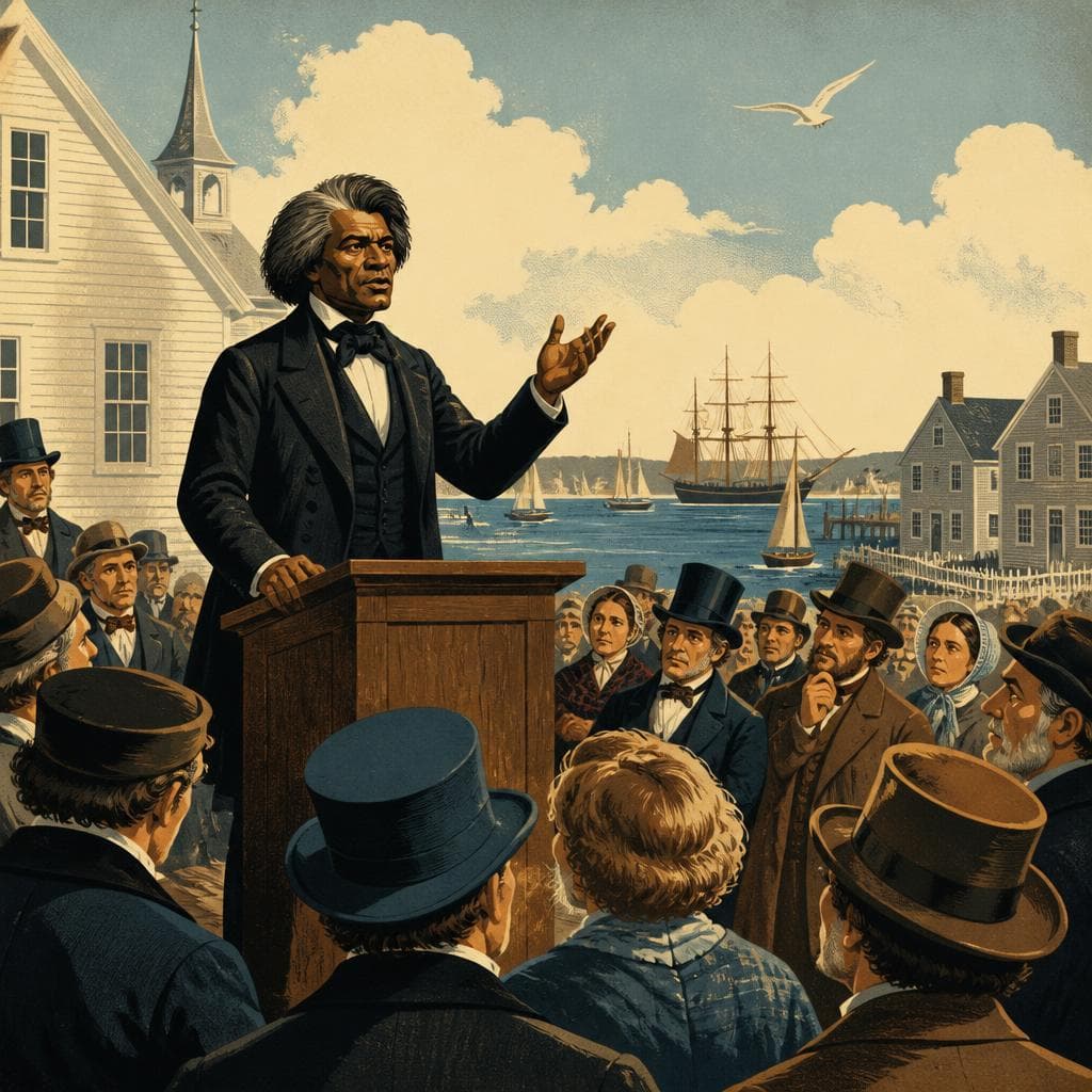 Cover art for The Speech That Made Frederick Douglass Heard
