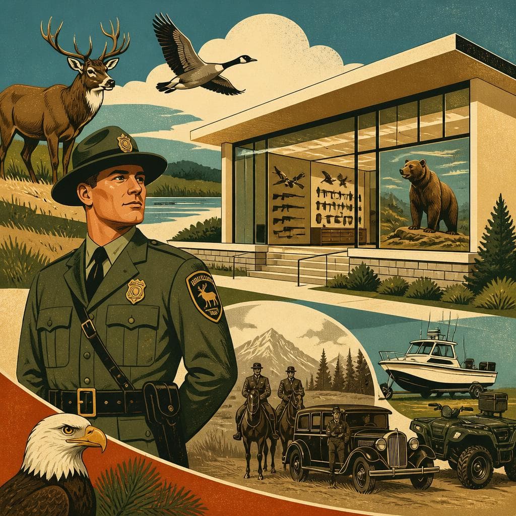 Cover art for Where Conservation Wears a Badge