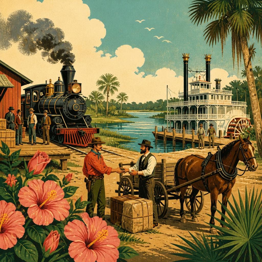 Cover art for Where Rail Met River, Kissimmee Rose