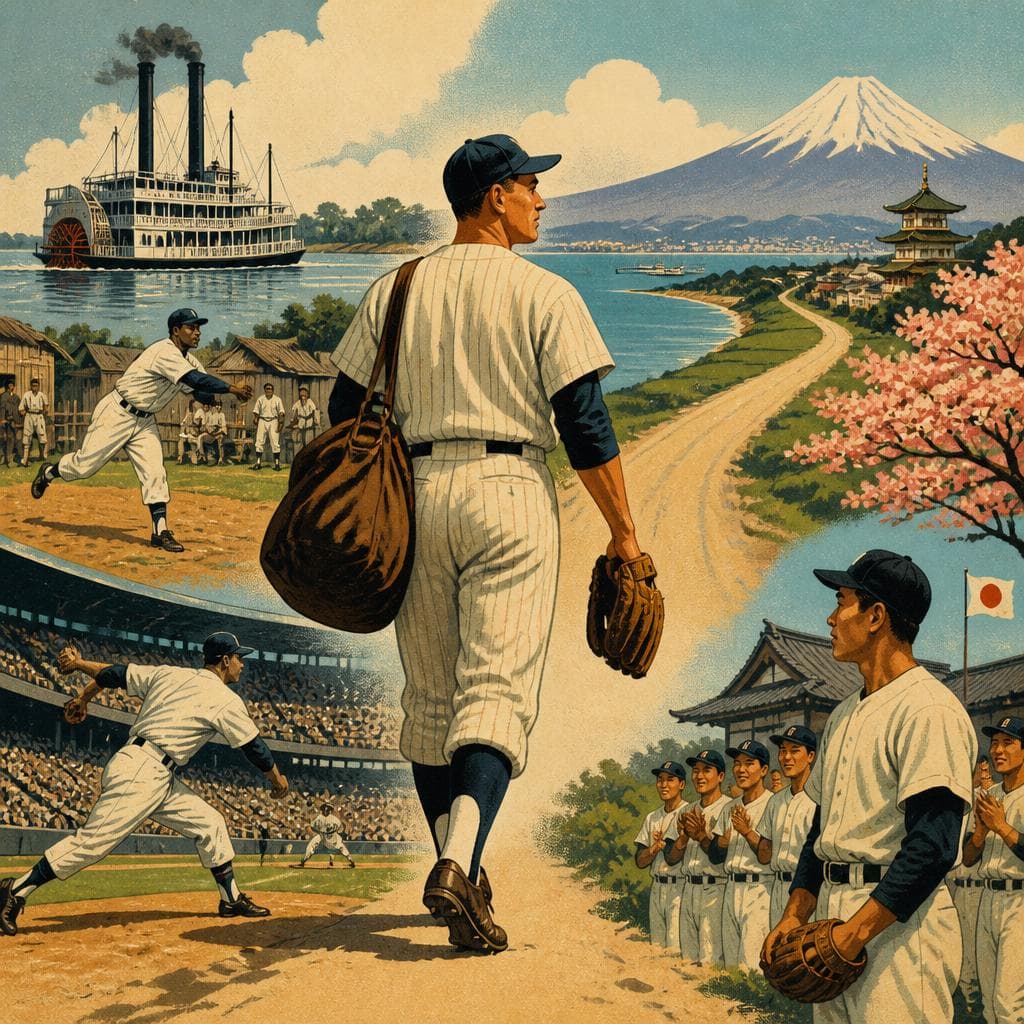 Cover art for Mickey Scott’s Long Road to Japan