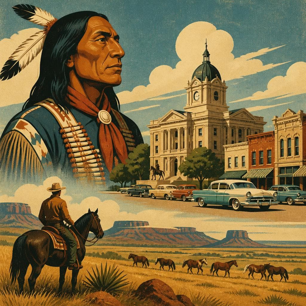 Cover art for A County Seat Named for Quanah Parker
