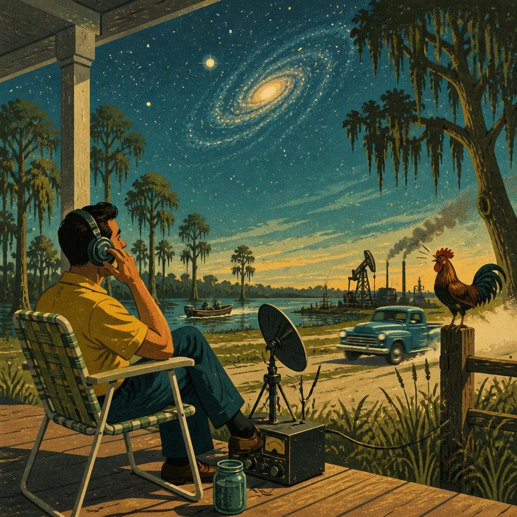 Cover art for Listening for the Universe in Livingston Parish