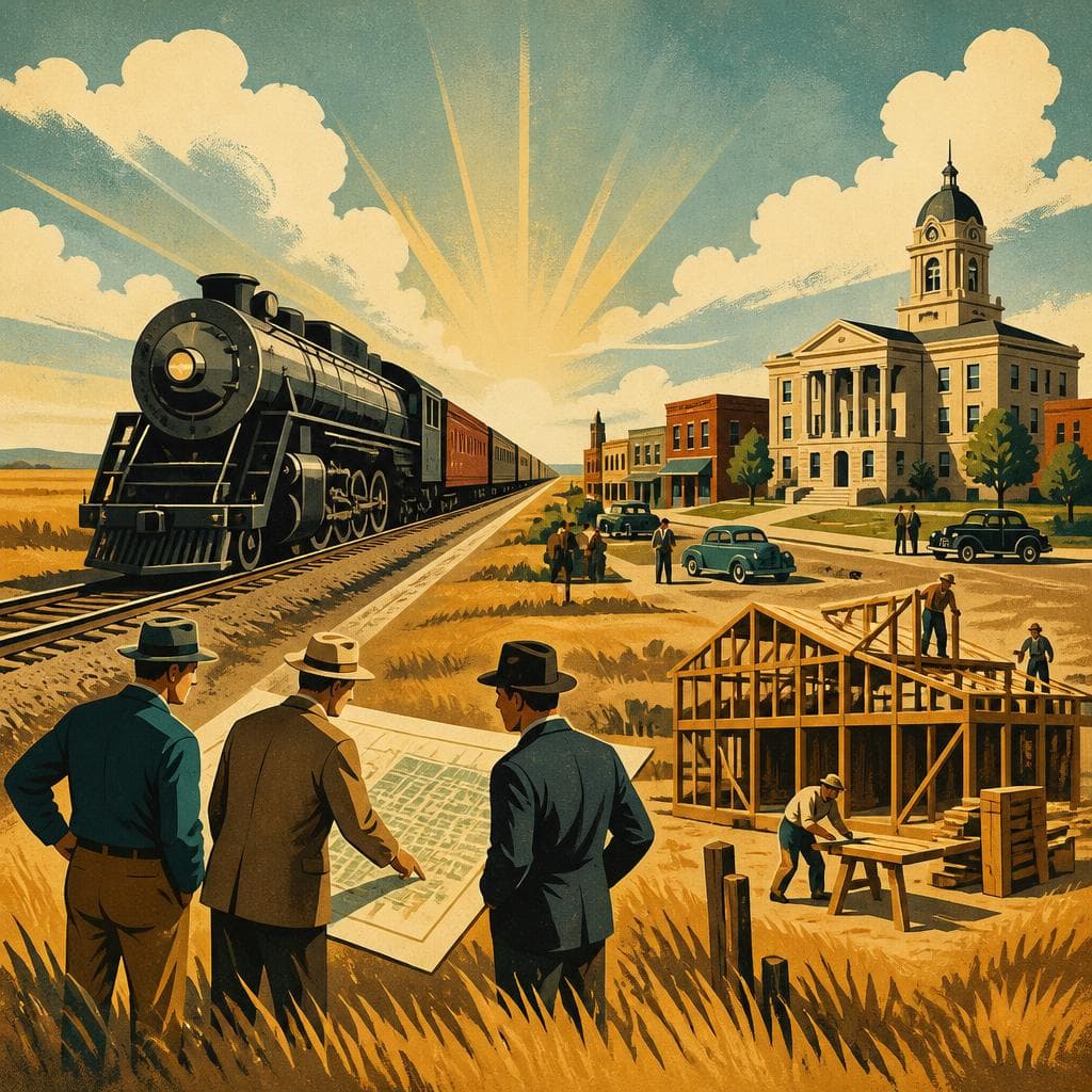 Cover art for When the Rails Chose WaKeeney