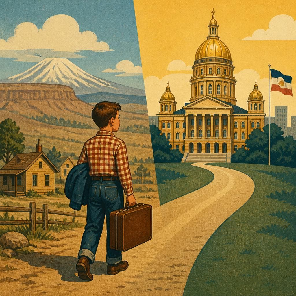 Cover art for From Goldendale to the Iowa Governor’s Office