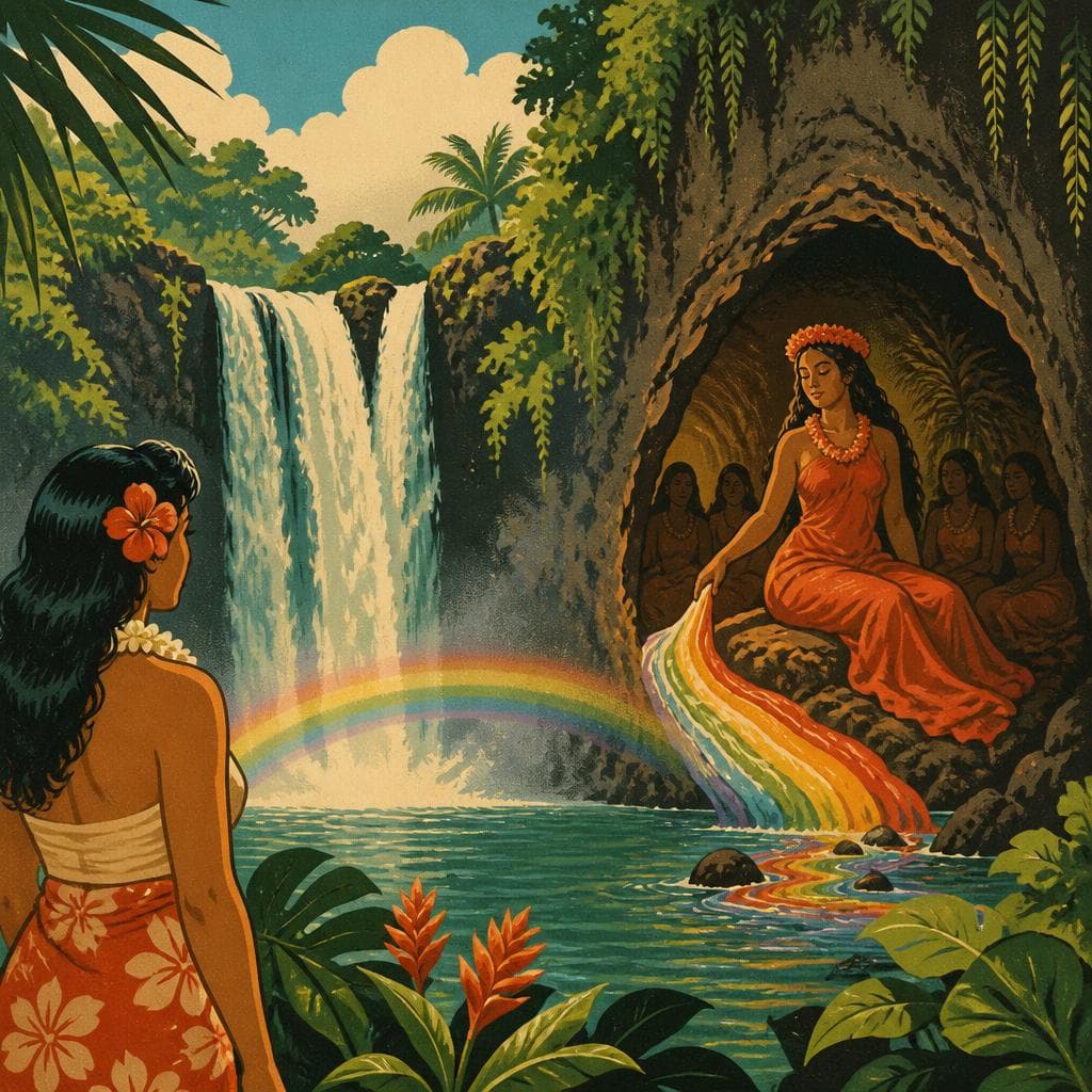 Cover art for Where Rainbow Water Meets Hina’s Cave
