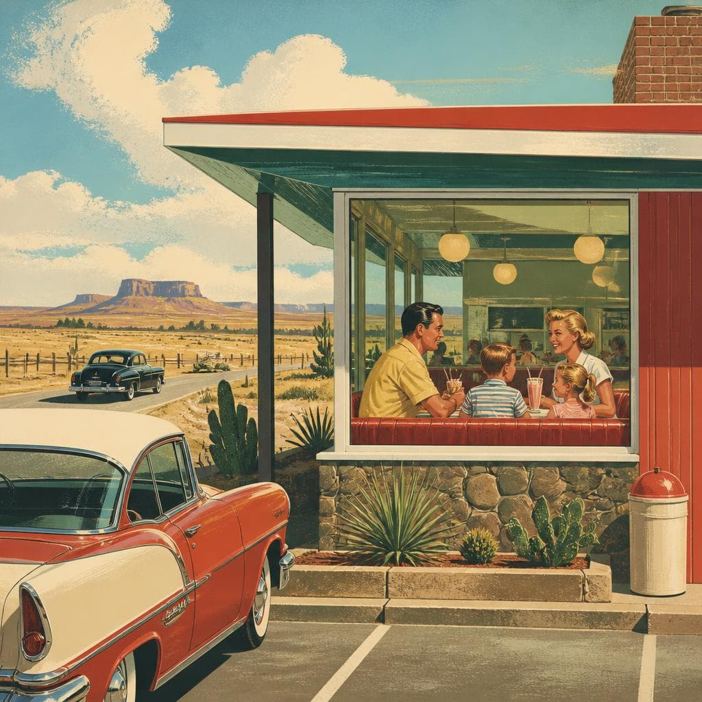 Cover art for Where Route 66 Still Pulls In for Lunch