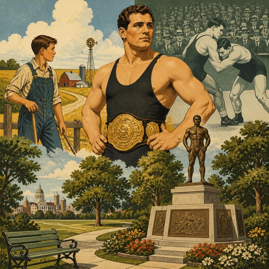 Cover art for Where Iowa Keeps Frank Gotch Close