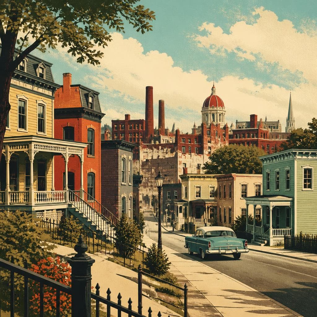 Cover art for Where Old Schenectady Still Holds Its Ground